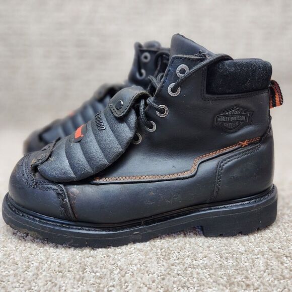 Harley Davidson Super Guard Steel Toe Boots Mens Size 8.5 Durable Waterproof main image 13